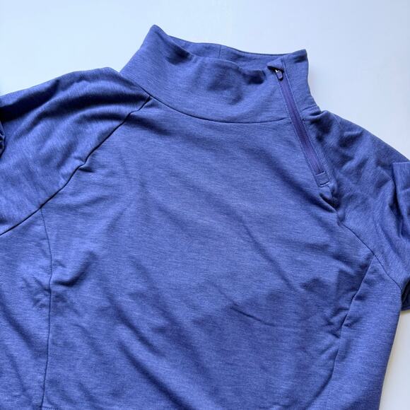 Title Nine Guthrie French Terry Mockneck Sweatshirt Dress L - Picture 5 of 7